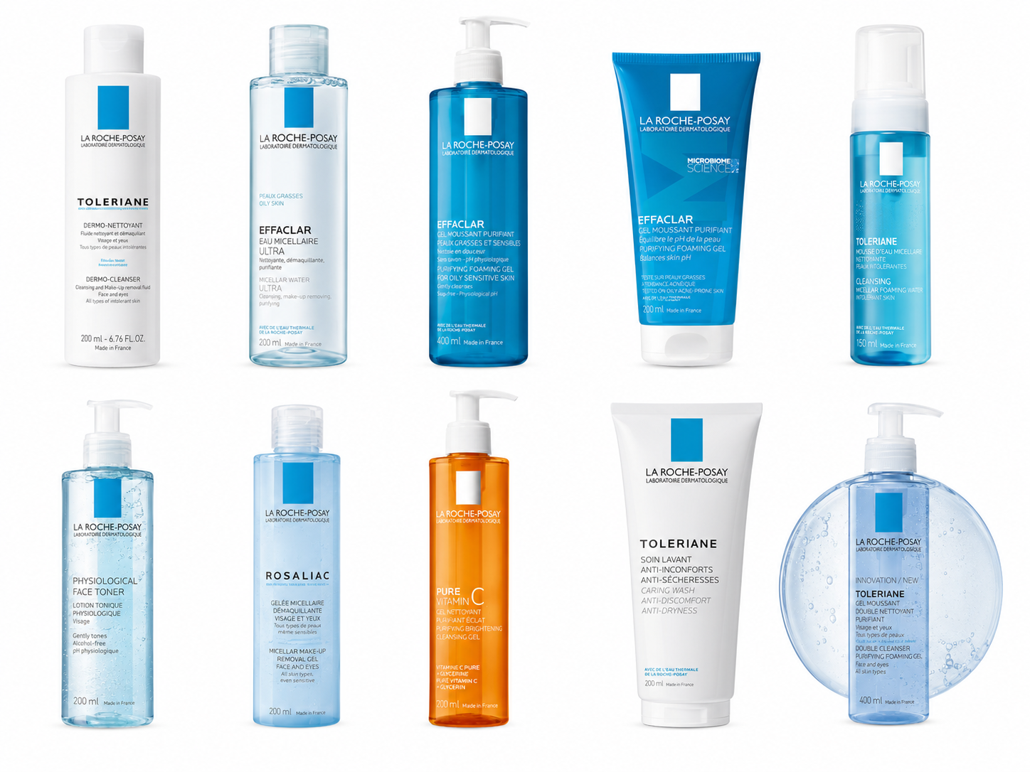  Imagen beauty de serums faciales hombre La Roche-Posay Cleanser Skincare para sérums faciales hombre, orientada a búsquedas en España sobre confort de la piel, longitud de barba o pelo, accesorios, acabado, limpieza y encaje en la rutina diaria antes de añadirlo a una rutina. 
